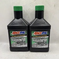 AMSOIL 0W-20 Signature Series Motor Oil | Full Synthetic ENGINE OIL 0w20 (3 Qts)