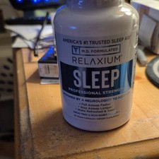 Relaxium Professional Strength Sleep Aid 60 Vegan Capsules Drug-Free