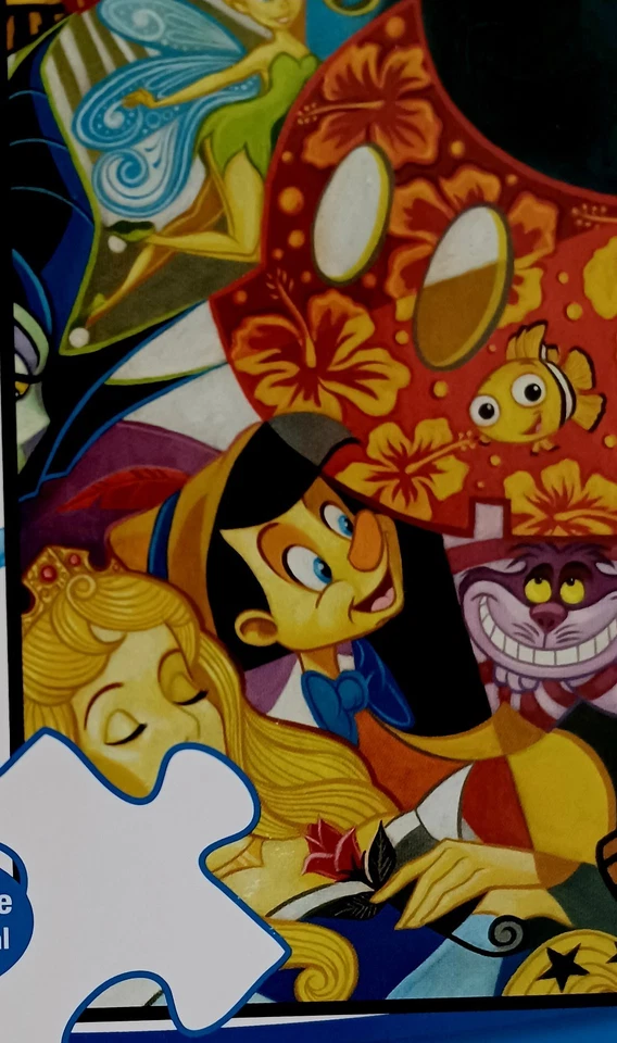 TOTALMENTE NUEVO Mickey Mouse "Leyendas" 2010 Mega Marcas Big Piece Puzzle 300 piezas  Foto 2 de 4