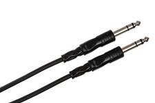 Hosa CSS-105RR Balanced Interconnect Cable - Right Angle 1/4-inch TRS Male to
