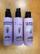 3 Pack: California Naturals Leave In Conditioner, 6 oz ea.   E3C