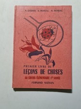Premier Livre de Leçons de Choses | A. Godier S. Moreau M. Moreau | Bon état