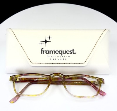 VTG SAMMANN 9143 MultiColor Unisex Rectangle Full Rim Eyeglasses FRAMES ONLY