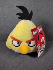 Angry Birds Chuck 5-6" Plush Toy Video Game by Rovio NWT