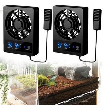 L??fter Temperaturregelung Cool EINFACHE INSTALLATION mit LED-Anzeige 2700 U/min