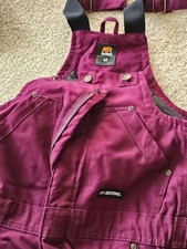 BERNE WB515 Women's Softstone Duck Insulated Bib Overall ...,