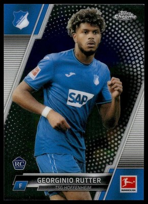 2022 Topps Chrome Bundesliga Georginio Rutter #53 RC