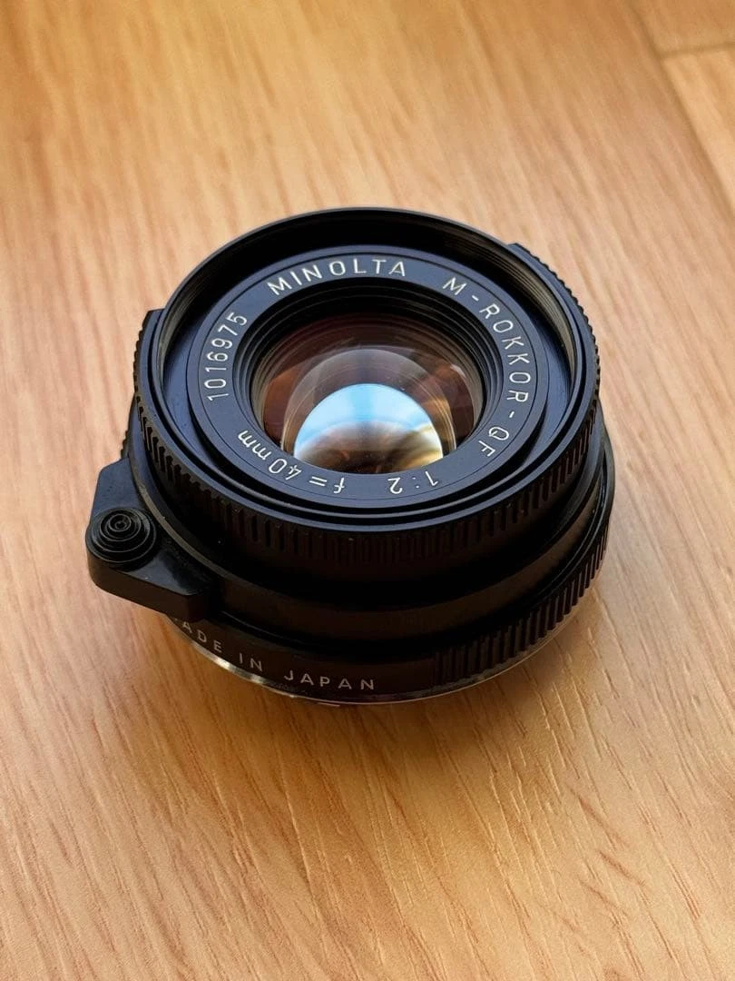 Minolta M Rokkor 40mm F2 for sale - eBay