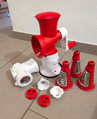 Tupperware Profi-Chef mit Fleischwolf und viel Zubehör