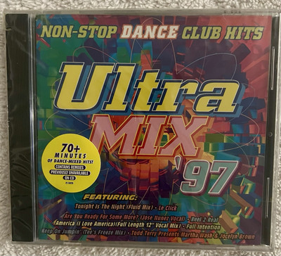 Ultra Mix '97 Non-Stop Dance Club Hits by Various (Sealed) Hype Sticker Sealed
