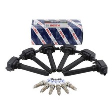 Bosch Ignition Coil Kit 6 Pieces Iridium Platinum Gap 0.039