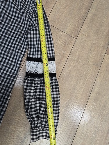 Vintage Victor Costa 70s Gingham Cottagecore Prairie Dress / Victorian Style /2pcs - Bild 14 von 17