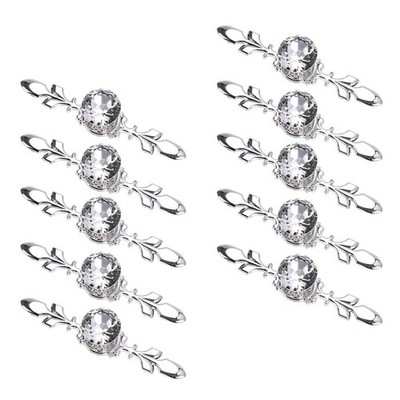 Drawer Dresser Knobs Pull Handles - Crystal Glass Diamond Decorative Knobs wi...