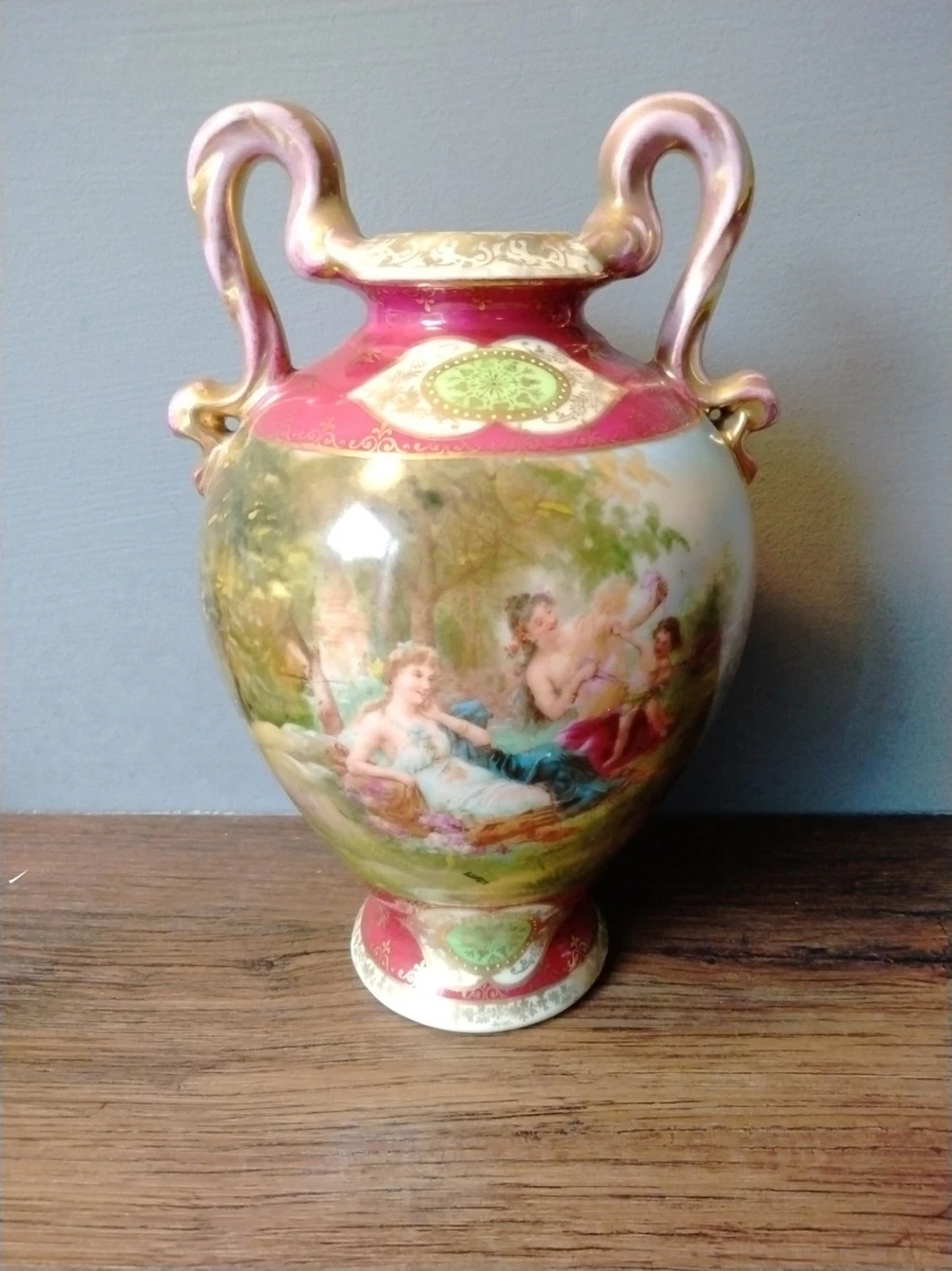 オーストリア ヴィエナスタイル VIENNA 壺 陶器 オーストリア ヴィエナ