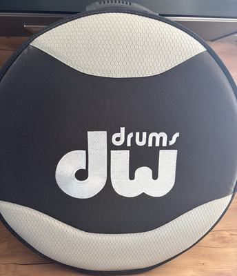 DW Drums Deluxe 14'' x 6,5'' Snare Case Schwarz/Grau Reißverschluss, Schultergurt