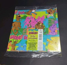 New Vintage Scooby Doo Gang Collectible Gift Wrapping Paper Cartoon Network