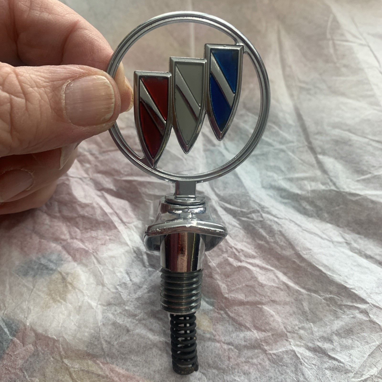 1990s 2000s Buick Lesabre Park Avenue Regal Hood Ornament Emblem OEM Genuine GM thumbnail 5