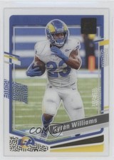 2023 Panini Clearly Donruss Gold Kyren Williams #30 19se