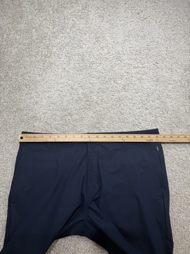 Lululemon Commission Shorts Mens Size 36 Blue Classic Fit 9" Warpstreme - Picture 8 of 11