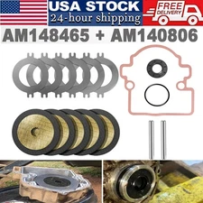 for John Deere Gator AM148465 Wet Brake Disk Kit+AM140806 Parking Brake Seal Kit