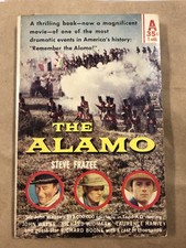 THE ALAMO Steve Frazee Avon Paperback John Wayne Movie Tie-In VTG PB 1960