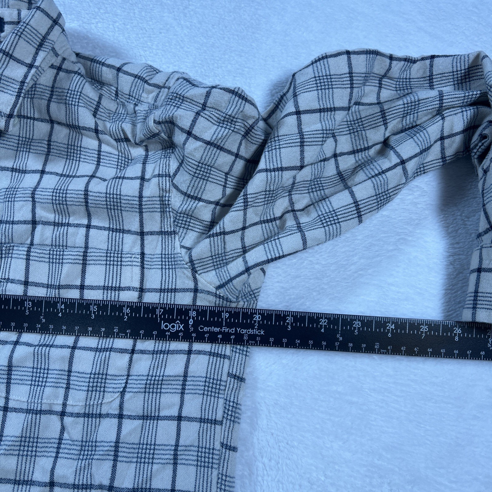 Pendleton Evergreen Button Down Plaid Virgin Wool… - image 7