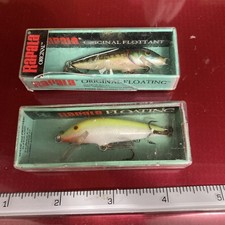 2 Vintage 1900’s Rapala Fishing Lure New Old Stock With Box
