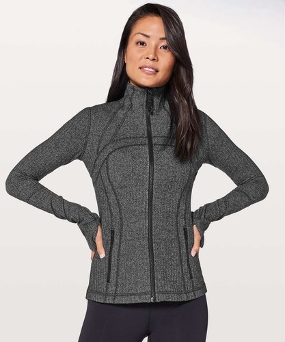 Lululemon Define Jacket in Heathered Herringbone