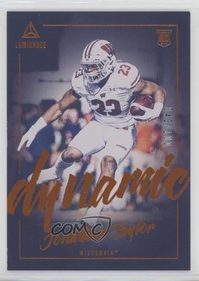 2020 Panini Luminance Dynamic Rookies Orange 40/100 Jonathan Taylor #DR10 RC 0c6
