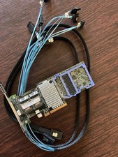 IBM 9207-8I 8-Port 6Gbps PCI-e IT MODE FW:P20 LSI 9207-8I 2 SFF8087 ZFS