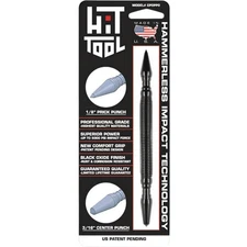HIT Tool 1/8" Prk/3/16" Cntr Pnch CP0PP0 Hardened Steel with Black Oxide