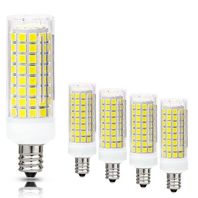 4 Pack 10W E12 LED Corn Light Bulb Dimmable 100W Equivalent 1000LM 6000K