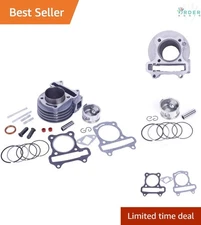 Performance Big Bore Cylinder Kit GY6 80cc 47mm Complete Rebuild for Scooter ATV
