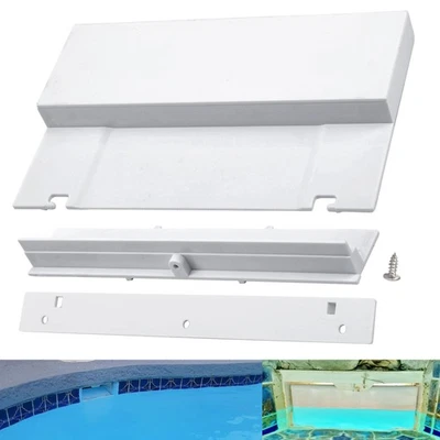 FENXDN SP1070 Pool Skimmer Weir Flap Door [ 8-7/16" Length, 5-1/4" White - Picture 1 of 7