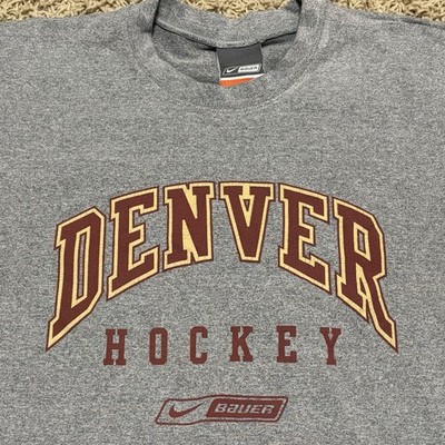 VTG Y2K Nike X Bauer Denver Hockey T-Shirt M
