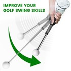 Retractable Golf Swing Trainer,Golf Grip Trainer with Arm Band for Right-Handed  — photo 4