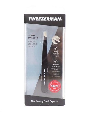 Tweezerman Schrägpinzette Classic Slant Tip für Augenbrauenpflege