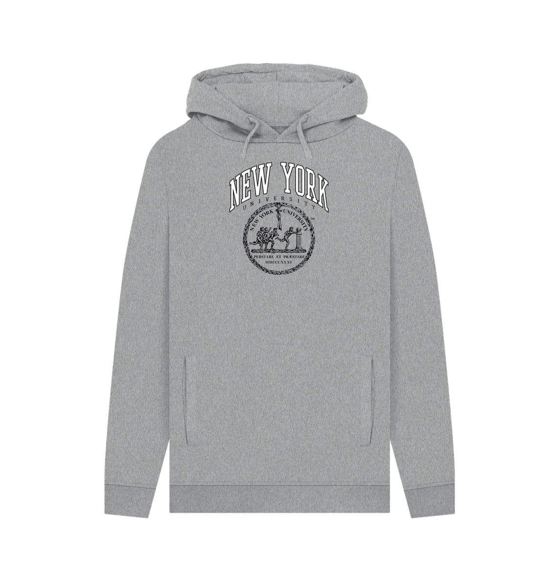 PREMIUM OFFICIAL New York University New York University Crest Unisex  Hoodie