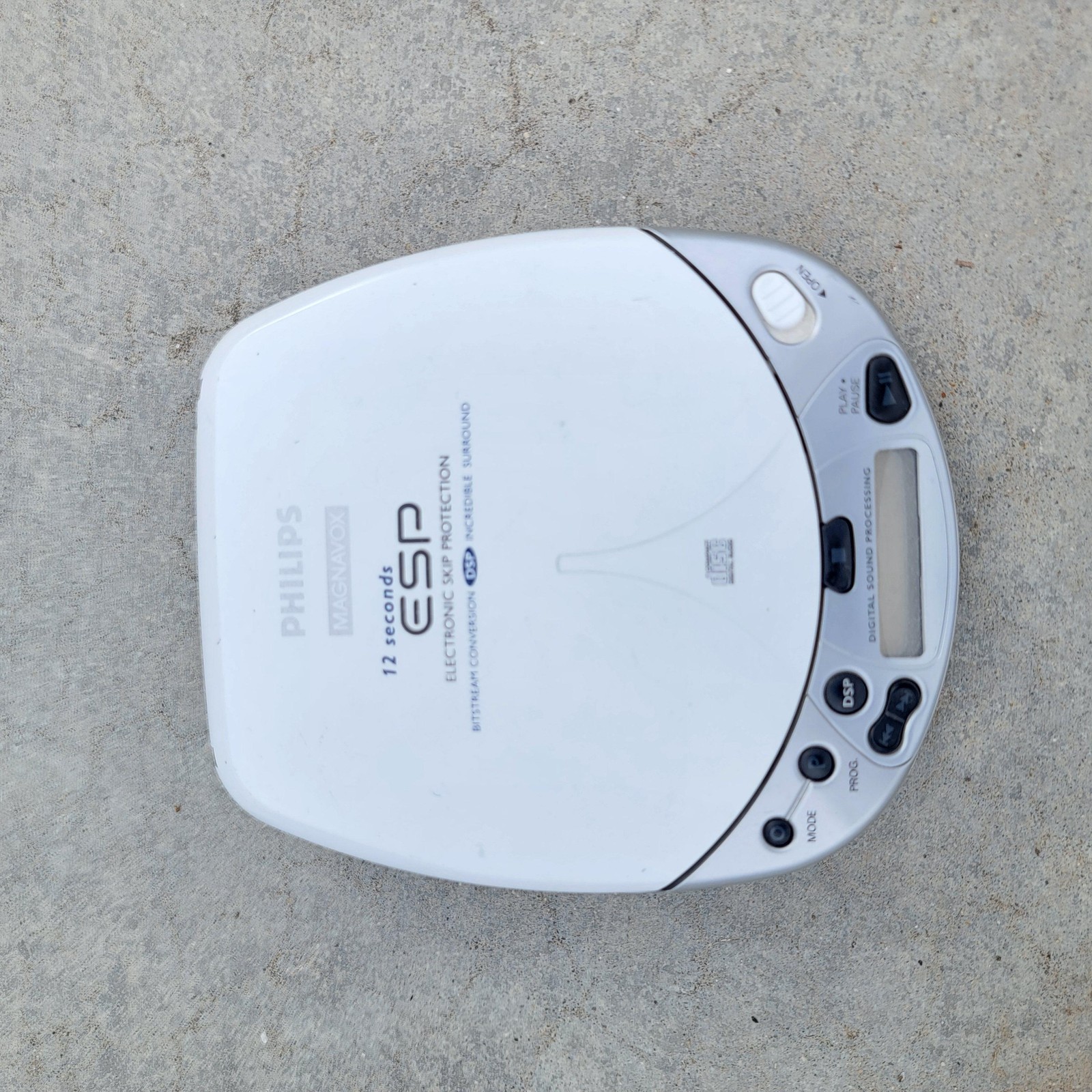 Gray 12 Second Esp Electronic Anti-skip Protection