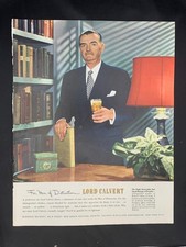 Magazine Ad* - 1950 - Lord Calvert Whiskey-Honorable Earl Lloyd George of Dwyfor