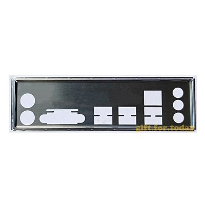 For Gigabyte GA-B250M-D2VX-SI   I/O IO Rear Baffle Backplate Motherboard *hh