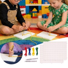 SPARK  WOW Calm Down Threading Boards  Sensory Activity Board  Autism Toys