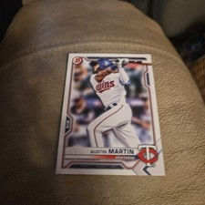 2021 Bowman Draft Austin Martin #BD-19 Minnesota Twins (N)