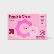 Fresh Clean Scented Baby Wipes - 8pk/800ct Total - up up : Hypoallergenic