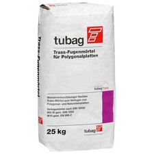 tubag Trass-Fugenmörtel TFP Natursteinplatten Polygonalplatten Fugen-Mörtel 25kg