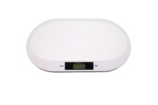 Pèse-bébé plat numérique jusqu'à 20 kg avec affichage LED Balance...