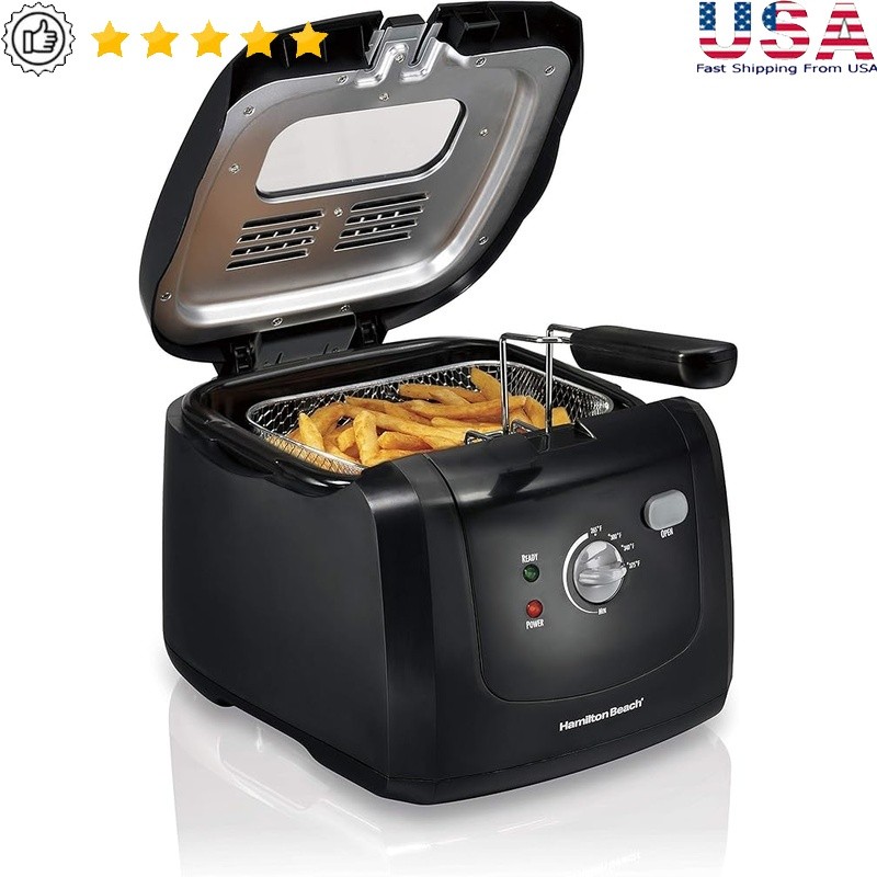2l Adjustable Temp Fast Heat-up Easy Cleanup New