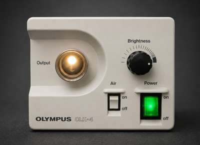 Olympus CLK-4 Halogen Light Source Endoscopy Illuminator w/ Hospital Grade Cord