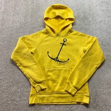 Champion Sweatshirt Girls Small Yellow Anchor Great Lakes Hoodie
