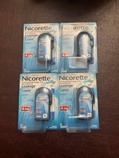 Nicorette Lozenge 4mg Coated Ice Mint 80CT 4x20 EX2027UP